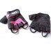 Women's Weight Lifting Gloves Best Ladies Pink Gym Gloves-Tight Fit - Non-Slip Grip Great Gloves GG-041